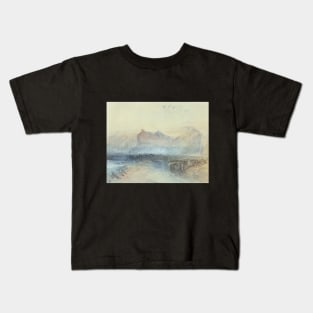 A View in the Domleschg Valley, Switzerland Kids T-Shirt